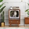 Vintage Style TV Cat Condo -Garden Store 6f66f2ca 6fb6 4a16 bdee d32c15ada2d1