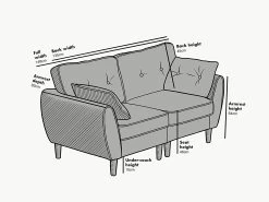 Brooks Fabric Sofa Range In Stone Beige -Garden Store 81v4ekNLYUL. AC SL1500