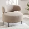 Penn Taupe Boucle Wing Back Accent Chair -Garden Store ACH 750 TAUPE BOUCLE main