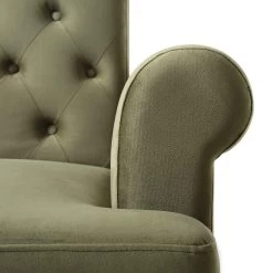 Hanney 3-Seater Chesterfield Sofabed In Moss Green Velvet -Garden Store AYSF 011 MOSSGREEN VEL detail3