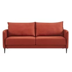 Bari Burnt Ochre Fabric Sofa -Garden Store AYSF 08 ORANGEFAB 3ST 1