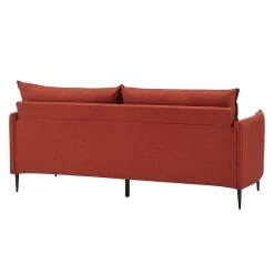 Bari Burnt Ochre Fabric Sofa -Garden Store AYSF 08 ORANGEFAB 3ST 3