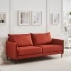 Bari Burnt Ochre Fabric Sofa