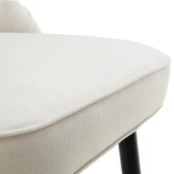 Miyae Set Of 2 Pleated Champagne Beige Velvet Upholstered Counter Stools 25 Miyae Set Of 2 Pleated Champagne Beige Velvet Upholstered Counter Stools -Garden Store BCH 2148 CHAMP VEL 2P detail4