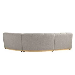 Granvia Taupe Boucle Modular Sofa, 3-Seater L-Shaped Sofa -Garden Store BOSF 9381 TAUPE BOU 3ST LS WB4