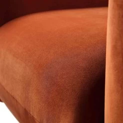 Gianni Armchair, Rust Velvet -Garden Store BOSF 9678 RUST VEL 1ST detail3