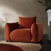 Gianni Armchair, Rust Velvet -Garden Store BOSF 9678 RUST VEL 1ST main