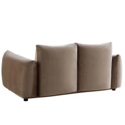 Gianni Two Seater Sofa, Mink Velvet -Garden Store BOSF 9678 TAUPE VEL 2ST WB4