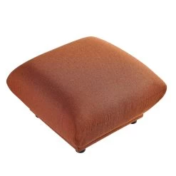 Gianni Pouffe, Terracotta Fabric 15 Gianni Pouffe, Terracotta Fabric -Garden Store BOSF 9678 TERRA LIN STOOL WB2