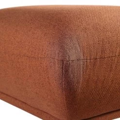 Gianni Pouffe, Terracotta Fabric 17 Gianni Pouffe, Terracotta Fabric -Garden Store BOSF 9678 TERRA LIN STOOL detail1