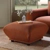 Gianni Pouffe, Terracotta Fabric -Garden Store BOSF 9678 TERRA LIN STOOL main