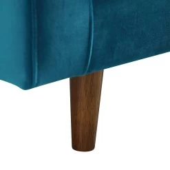 Henrietta Grand 4-Seater LHF Chaise End Sofa, Teal Velvet -Garden Store BOSF 9680 TEAL VELRHF detail5 5524f0b7 5864 4d0a 94e3 fb5453fbd806