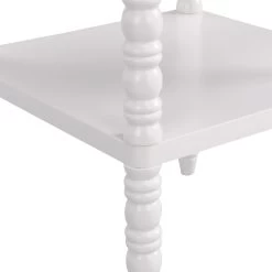 Aldwinke Beige Bobbin 1 Drawer Side Table -Garden Store BSD 097 BEIGE detail3