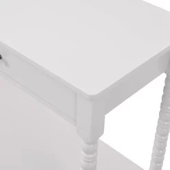 Aldwinke Beige Bobbin 2 Drawer Large Console Table -Garden Store BSD 098 BEIGE detail2