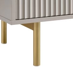 Richmond Ridged 120cm Wide TV Media Unit, Matte Taupe 26 Richmond Ridged 120cm Wide TV Media Unit, Matte Taupe -Garden Store BSD 106 TAUPE detail5