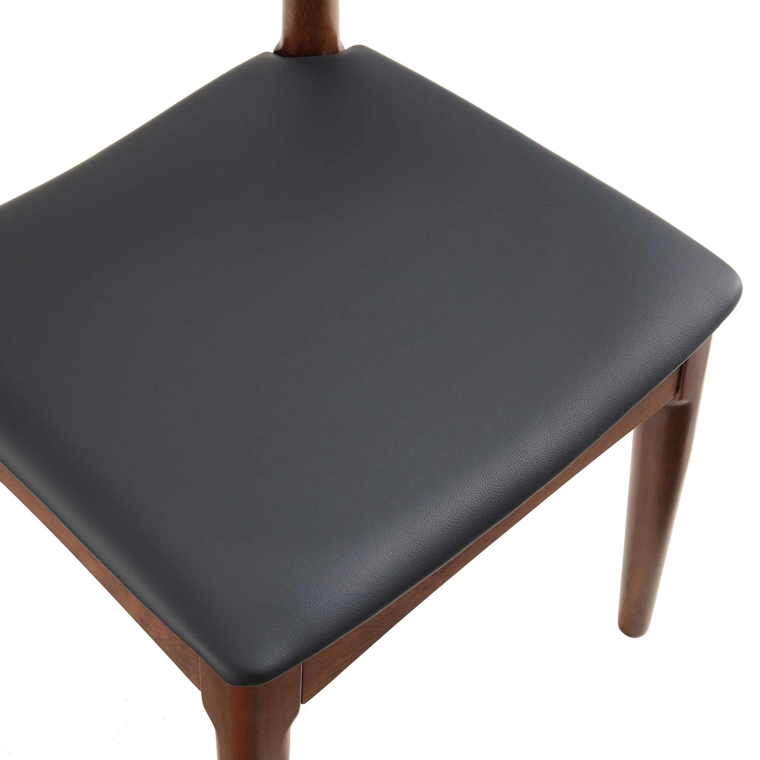 Arley Set Of 2 Beech Wood Dining Chairs, Walnut And Black 13 Arley Set Of 2 Beech Wood Dining Chairs, Walnut And Black - Image 11