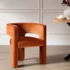 Greenwich Rust Velvet Dining Chair 2 Greenwich Rust Velvet Dining Chair -Garden Store DCH 2159 RUST VEL main