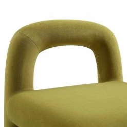 Libby Olive Green Velvet Dining Chair 21 Libby Olive Green Velvet Dining Chair -Garden Store DCH 2160 OLIVE VEL detail1