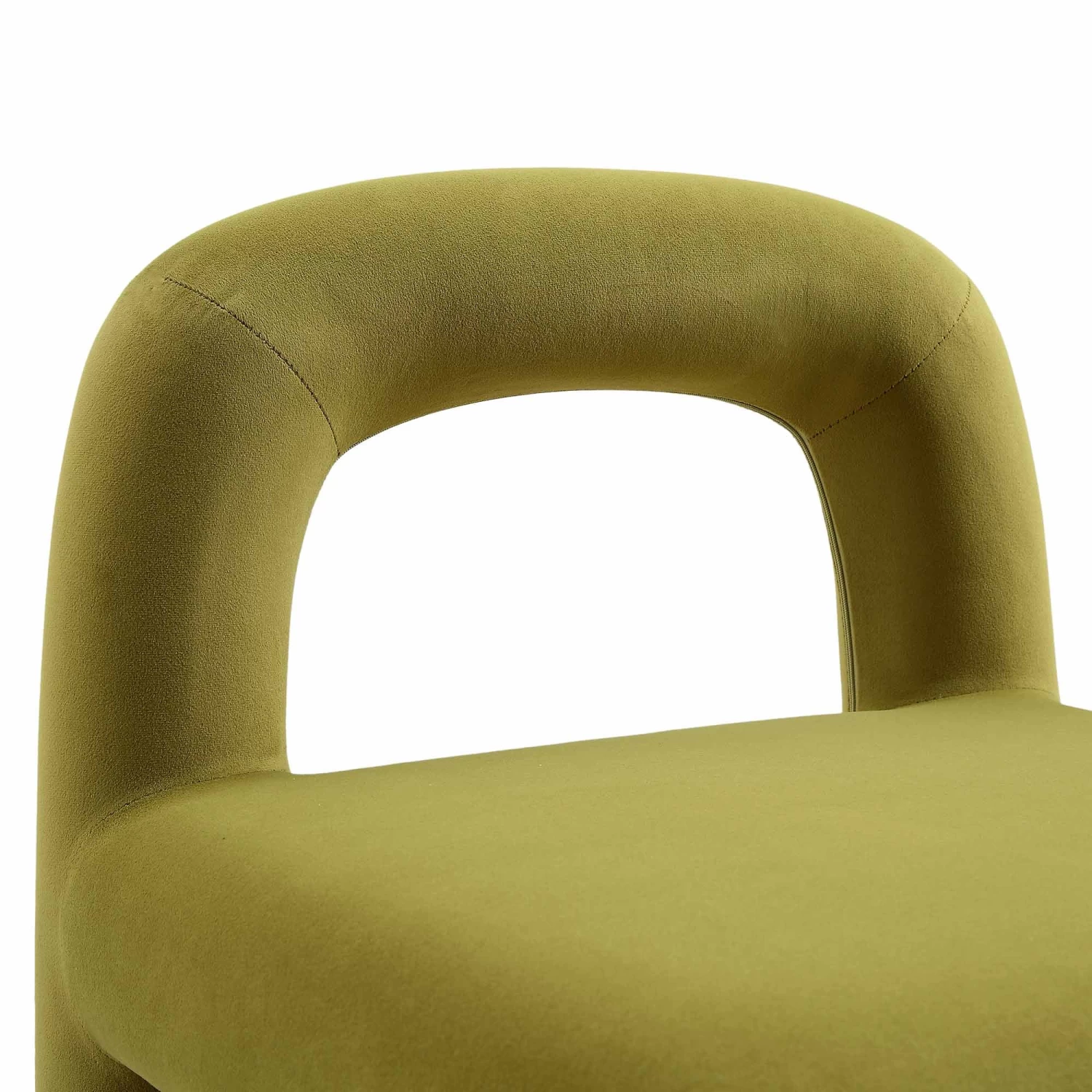 Libby Olive Green Velvet Dining Chair 11 Libby Olive Green Velvet Dining Chair - Image 9