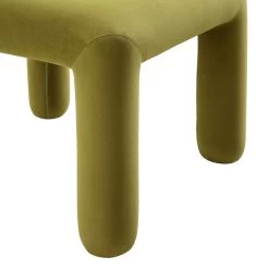 Libby Olive Green Velvet Dining Chair 23 Libby Olive Green Velvet Dining Chair -Garden Store DCH 2160 OLIVE VEL detail4