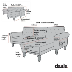 Hanney Chesterfield Chaise Sofabed In Moss Green Velvet -Garden Store Dimensional Drawings AYSF 012 600x 461e7805 c5ed 4bd0 b7b2 86d2154e138b