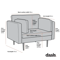 Pelham Moss Green Velvet Fabric Armchair -Garden Store Dimensional Drawings LVSF 386 1ST b3730df9 23bd 4fd1 b9a8 b0edc050a7db