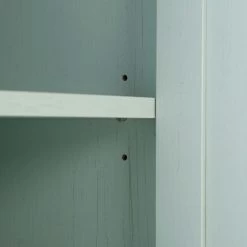 Frances Woven Rattan 1-Door Bathroom Cabinet, Mint -Garden Store FT BAC 01 SAGE detail4