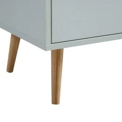 Anya Woven Rattan Chest Of 3 Drawer In Mint Colour -Garden Store FT COD 001 SAGE detail4