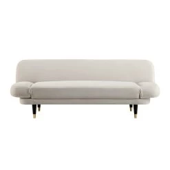 Solna 2-Seater Sofa Bed, Champagne Velvet -Garden Store GCSF 2277 CHAMP VEL WB3