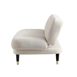 Solna 2-Seater Sofa Bed, Champagne Velvet -Garden Store GCSF 2277 CHAMP VEL WB6