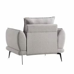 Obriel Grey Marl Fabric Armchair -Garden Store GCSF 2299 GREY FAB 1ST WB5