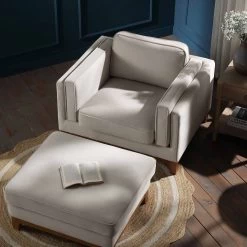 Dipley Champagne Velvet Sofa, 1-Seater -Garden Store GCSF 2339 CHAMP VEL 1ST scene3