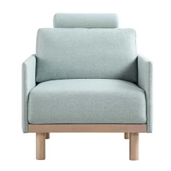 Timber Sage Green Fabric Armchair 21 Timber Sage Green Fabric Armchair -Garden Store GCSF 2348 SAGE FAB 1ST WB2