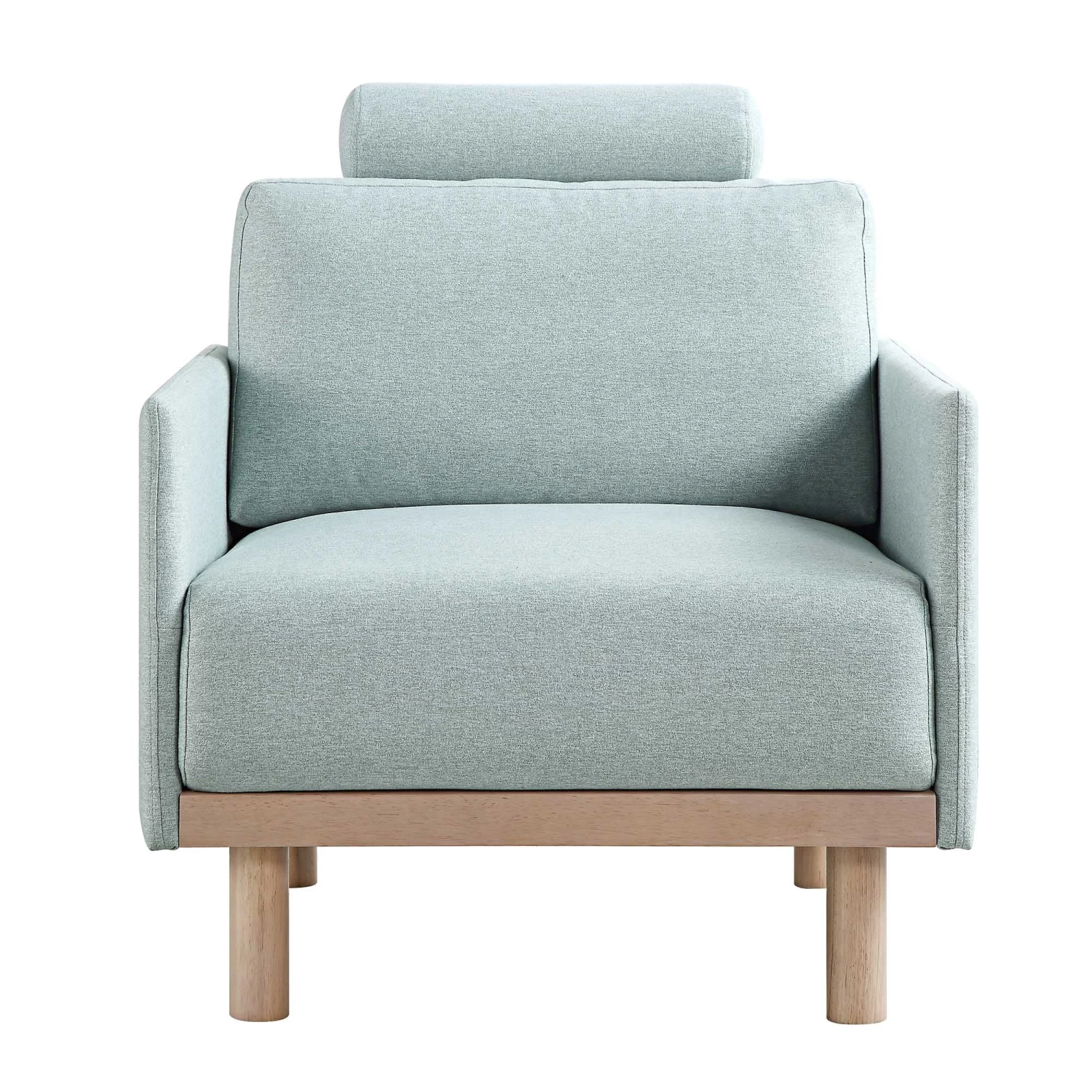 Timber Sage Green Fabric Armchair 9 Timber Sage Green Fabric Armchair - Image 7