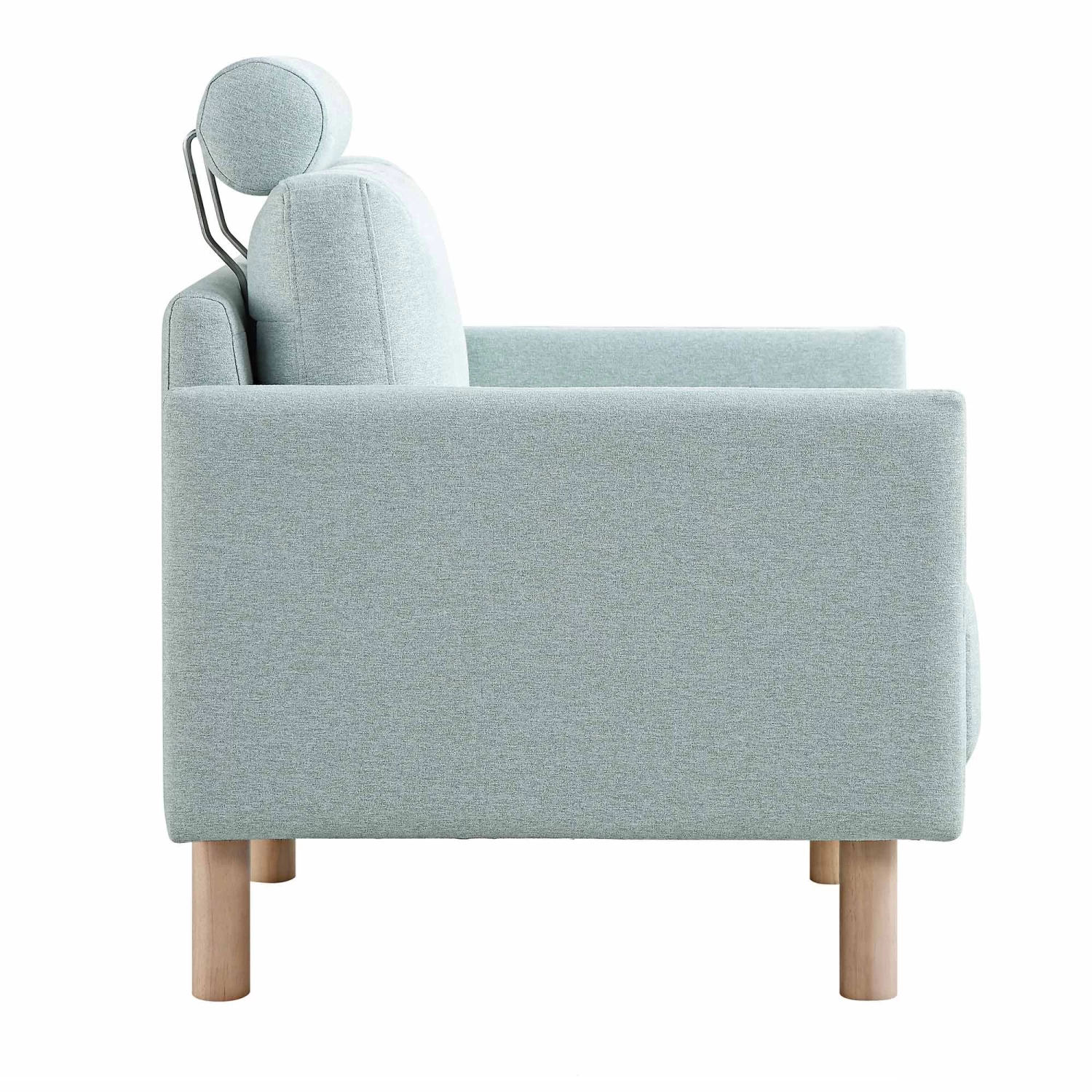 Timber Sage Green Fabric Armchair 11 Timber Sage Green Fabric Armchair - Image 9