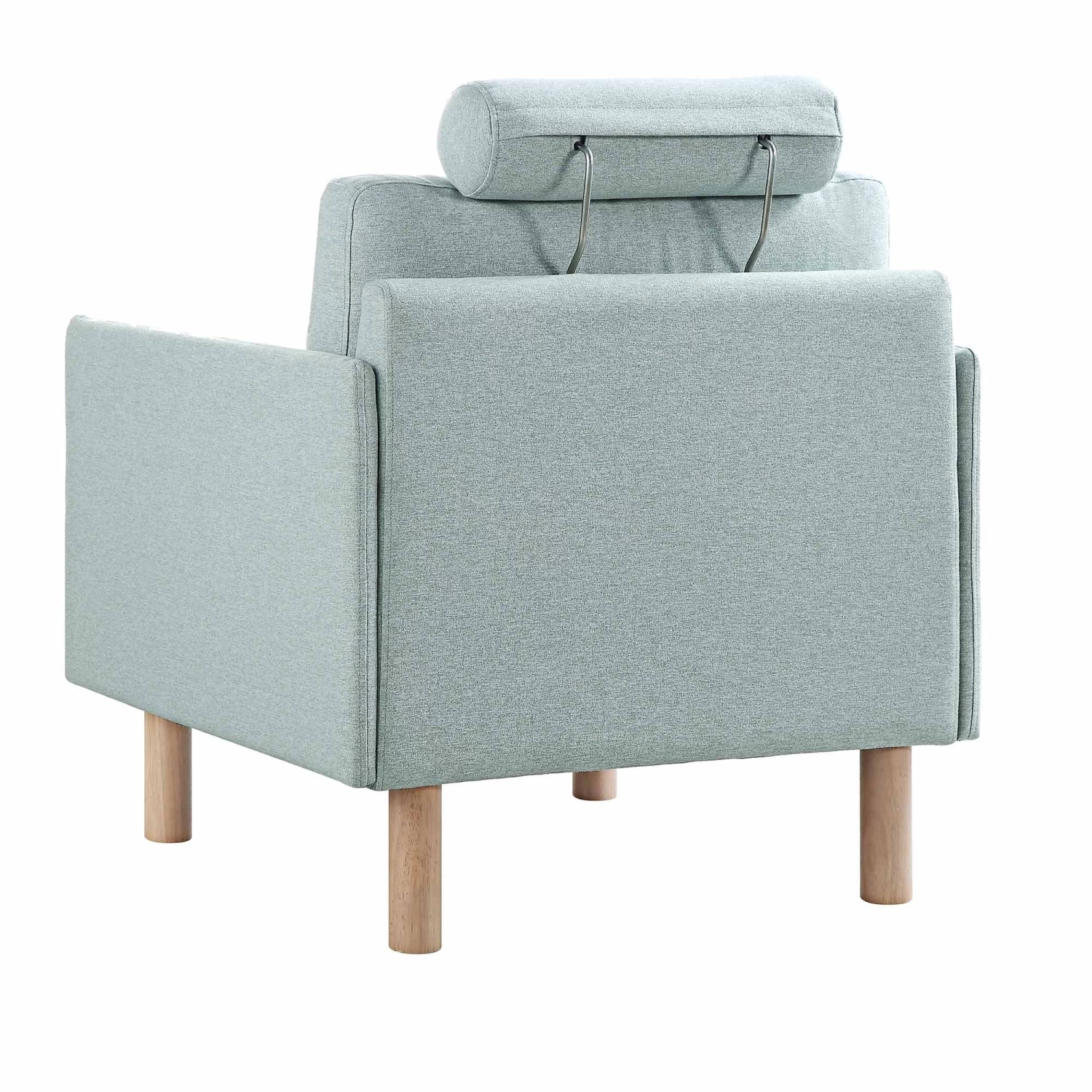 Timber Sage Green Fabric Armchair 13 Timber Sage Green Fabric Armchair - Image 11