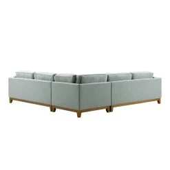 Dipley Sage Woven Fabric Grande Corner Sofa -Garden Store GCSF 2399 SAGE WOV LARGECORNER WB5
