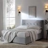 Hadley Grey Velvet Ottoman Storage Bed 2 Hadley Grey Velvet Ottoman Storage Bed -Garden Store JAH 010 GREYVEL main