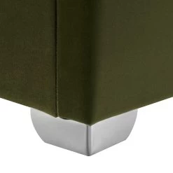 Hadley Moss Green Velvet Ottoman Storage Bed -Garden Store JAH 010 MOSS VEL detail4