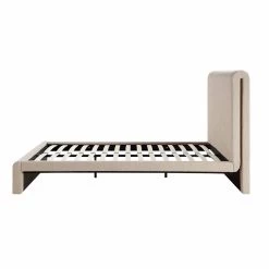 Hampstead Taupe Boucle Curved Bed 19 Hampstead Taupe Boucle Curved Bed -Garden Store JAH 016 TAUPE BOU WB3