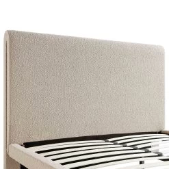 Hampstead Taupe Boucle Curved Bed 21 Hampstead Taupe Boucle Curved Bed -Garden Store JAH 016 TAUPE BOU detail1