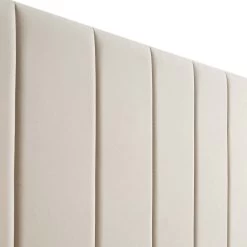 Sylvie Velvet Upholstered Bed Frame With Golden Chrome Legs, Champagne Velvet -Garden Store JAH 06 CHAMPVEL detail2