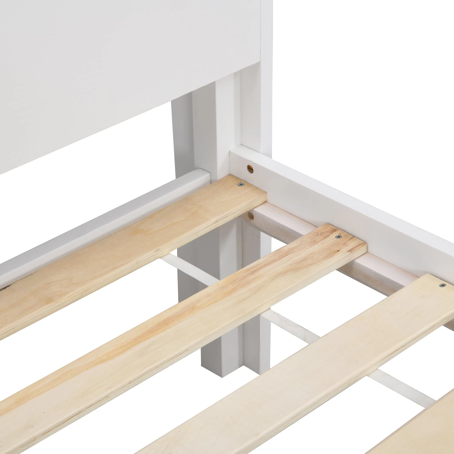 Elgin Wooden Bed Frame With Shelf Headboard 11 Elgin Wooden Bed Frame With Shelf Headboard - Image 9