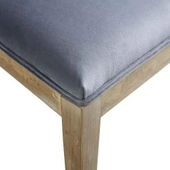 Hemingford Set Of 2 Blue Grey Velvet Bobbin Spindle Dining Chair -Garden Store LW DCH 511 BLUEVEL 2P detail2