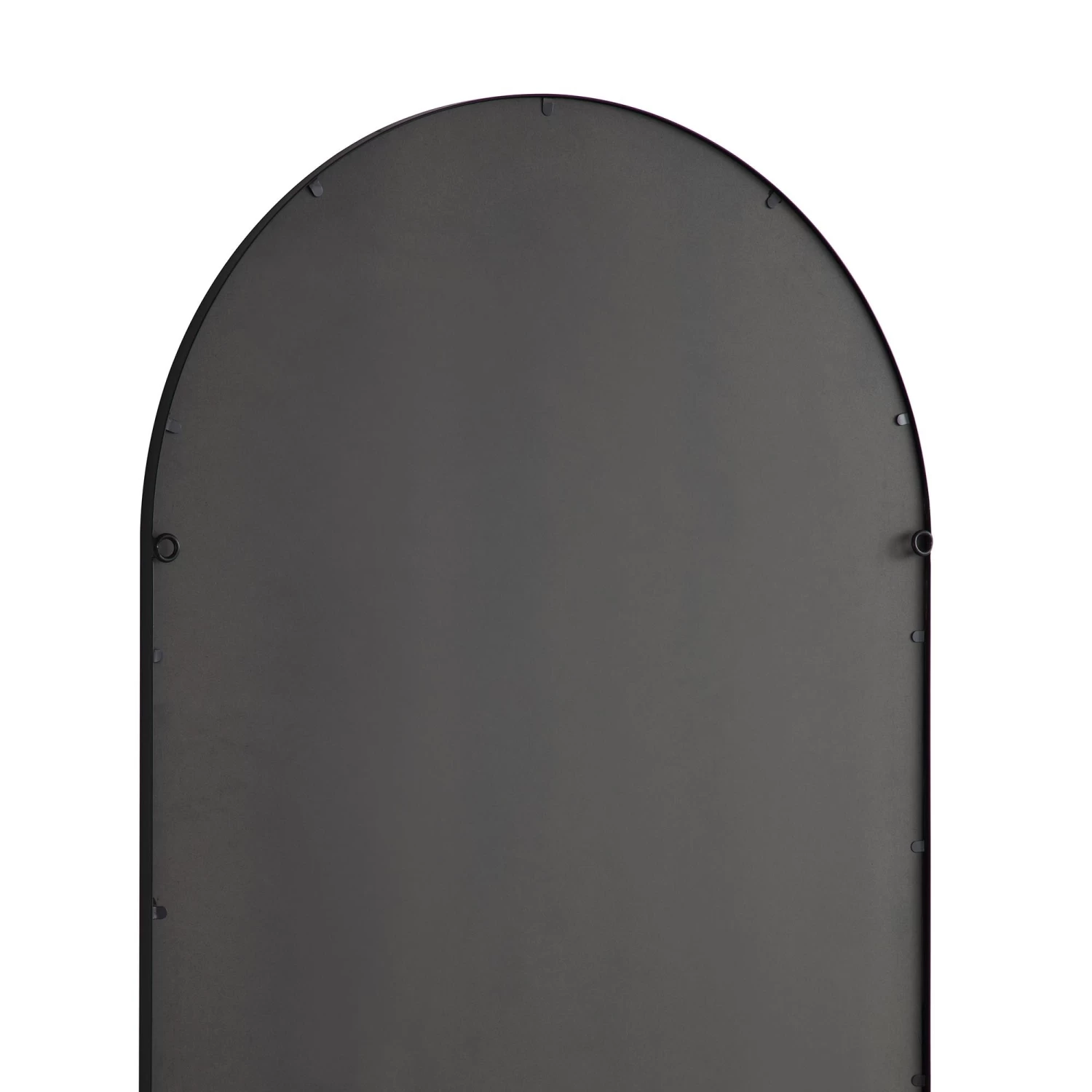 Beaumont Arched Full Lenth Metal Frame Mirror 178 X 76 Cm, Black 11 Beaumont Arched Full Lenth Metal Frame Mirror 178 X 76 Cm, Black - Image 9