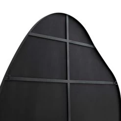 Pavia Irregular Shaped Extra Large Full Length Mirror 160 X 115 Cm, Black -Garden Store MIRR 102 BLACK detail3
