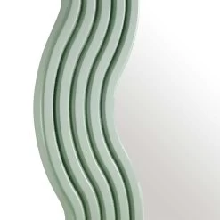 Venus Full Length Wave Mirror 180 X 100 Cm, Sage Green -Garden Store MIRR 162 SAGE detail3