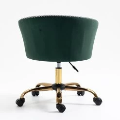 Kylie Houndstooth And Velvet Swivel Chair -Garden Store MO103HOUNDSTOOTH 5