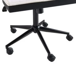 Lucia Natural Cane Swivel Desk Chair -Garden Store OCH 035 BLACK BEIGEFAB detail4