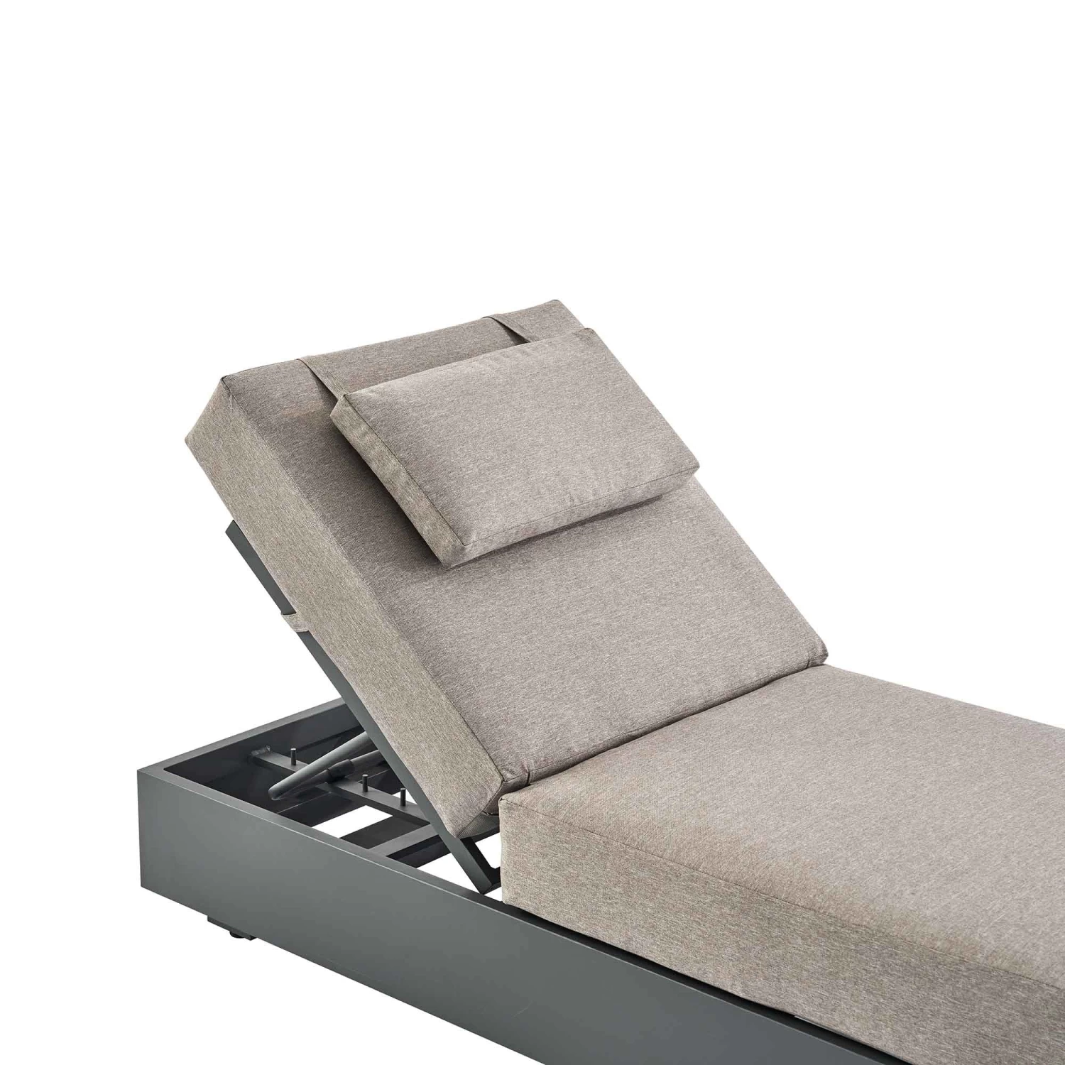 Jardin Aluminium Outdoor Sun Lounger, Granite 13 Jardin Aluminium Outdoor Sun Lounger, Granite - Image 11